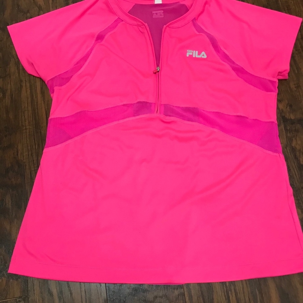 Fila short sleeve active top